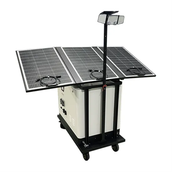 Solar panels and lithium battery storage