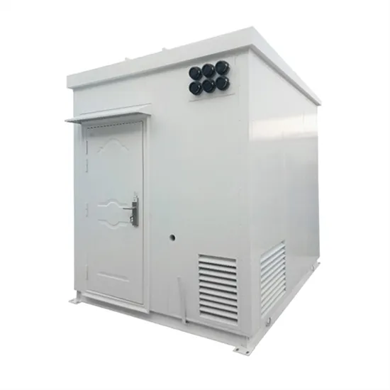 Energy storage cabinet model on the Lebanese grid side